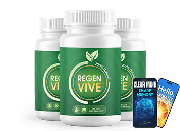RegenVive three bottles and bonus